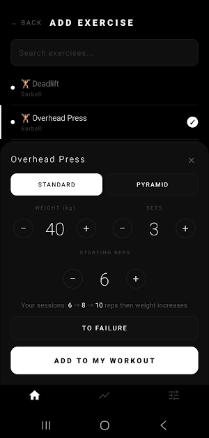 Ascent: Progressive Overload Screenshot 2