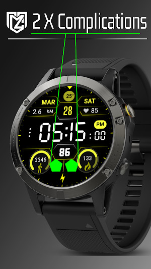 Digital Watch Face Screenshot 1