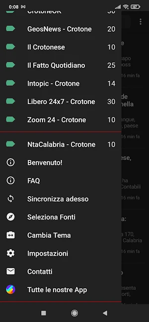 Crotone notizie Screenshot 1