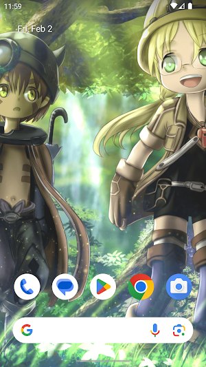Made in Abyss Anime Wallpaper Screenshot 3
