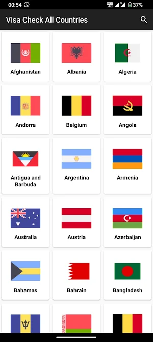 Visa Check for All Countries Screenshot 0