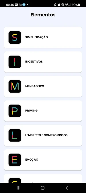 SIMPLES MENTE: insights comportamentais e inovação Screenshot 2