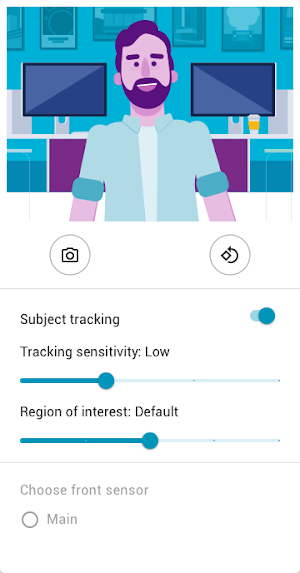 Moto Camera Desktop Settings Screenshot 0
