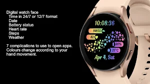Iridescent - Wear OS Screenshot 3