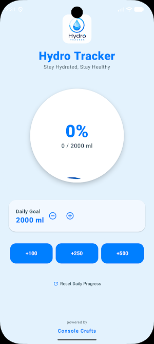 Hydro Tracker Screenshot 1