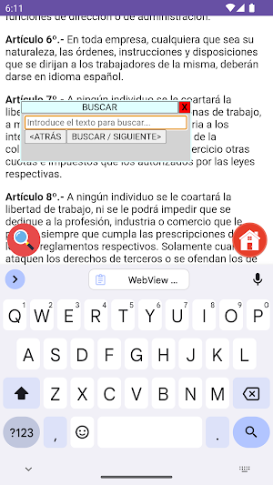 Código de Trabajo Costa Rica Screenshot 2