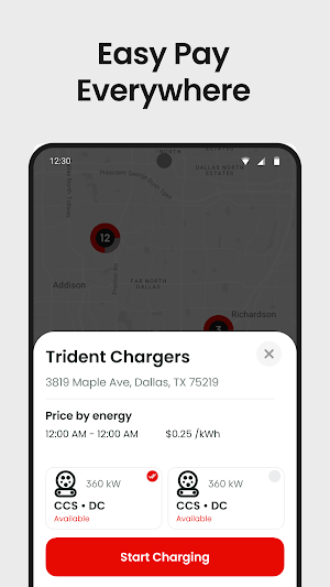 Trident Chargers Screenshot 2