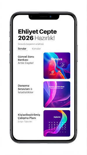 Ehliyet Sınav Soruları 2026 Screenshot 3