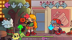 FNF Mod Pico Fangirl Screenshot 1