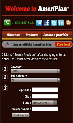 AmeriPlan Screenshot 1