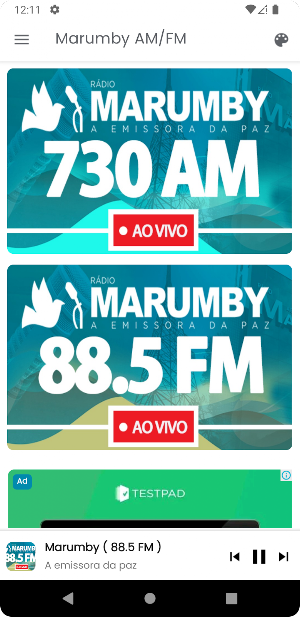 Rádio Marumby (AM - FM) Screenshot 3
