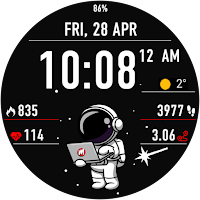 DIGI COSMIС URX61 Watch face