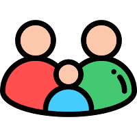 Colored Family Tree