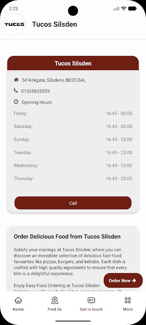 Tucos Silsden Screenshot 2