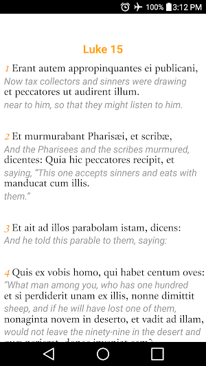 Latin Interlinear Bible Screenshot 2
