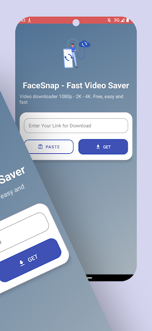 FaceSnap - Fast Video Saver Screenshot 1