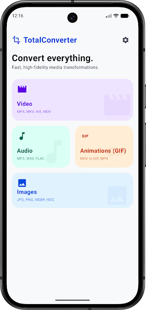 Total Converter: Video & Photo Screenshot 0