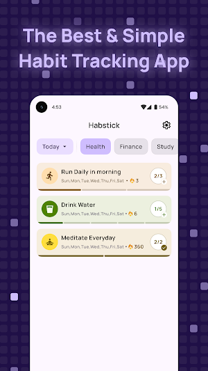 Habit Tracker - HabStick Screenshot 0