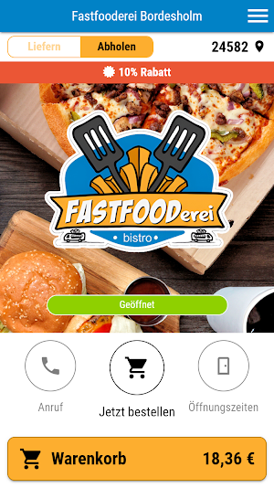 Fastfooderei Bordesholm Screenshot 0