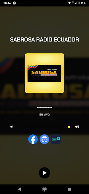 SABROSA RADIO ECUADOR Screenshot 1