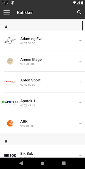 Fornebu S kundeklubb Screenshot 2