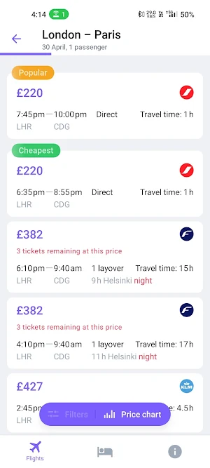 EconoTrip Screenshot 1