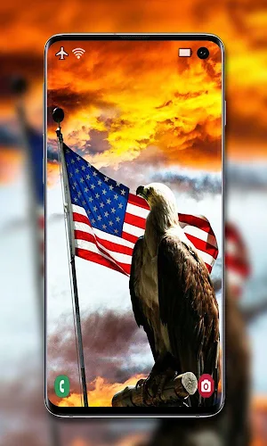 American Flag Wallpaper 🇺🇸 Screenshot 2
