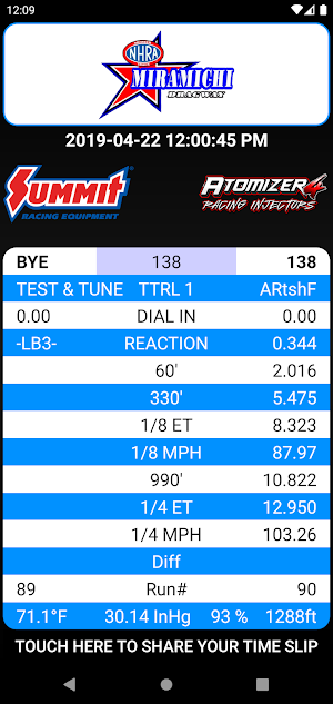 Miramichi Dragway Screenshot 3