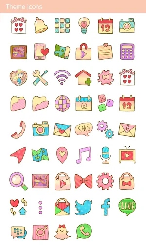 Colorful Alice +HOME Theme Screenshot 3