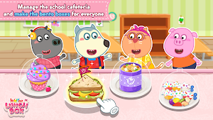 Wolfoo's School Lunch Box Screenshot 0