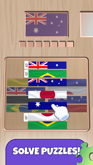 Flag Puzzle Jam: Collect Flags Screenshot 3