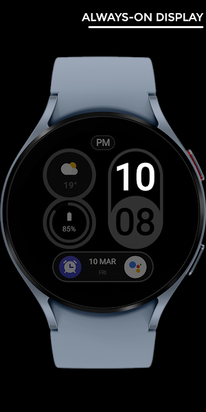 Nighty Digital 06 - watch face Screenshot 2