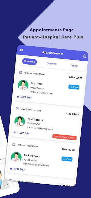 Divya Clinic - Patient Screenshot 2