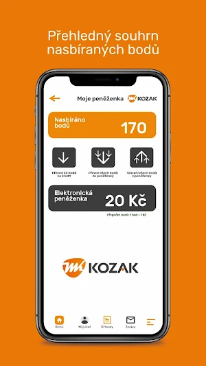 Kozák Appka Screenshot 3