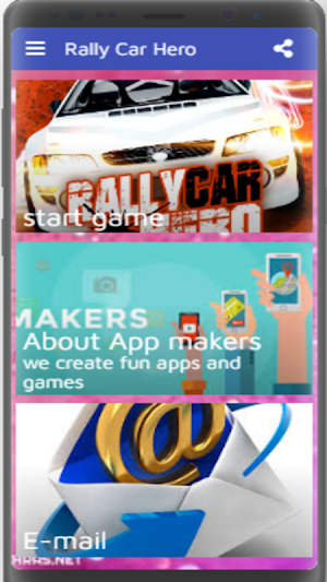 Rally Car Hero Screenshot 2