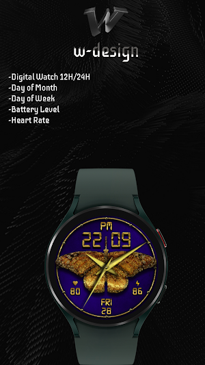 W-Design WOS103 - Watch Face Screenshot 1