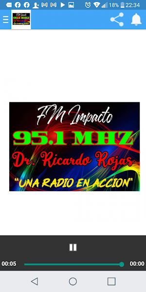 Fm Impácto 95.1 MHz Screenshot 1