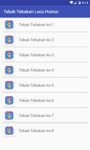 1500 Tebak-Tebakan Humor Lucu Screenshot 0