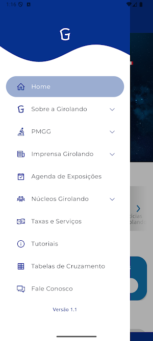 Girolando Mobile Screenshot 1