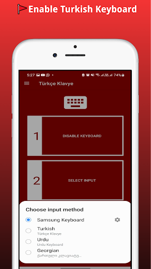 Turkish Keyboard 2022 Screenshot 0
