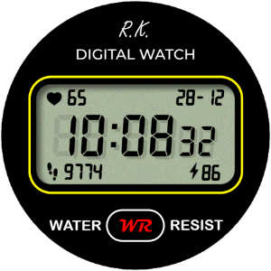 Digital Simplicity Watch Face Screenshot 3