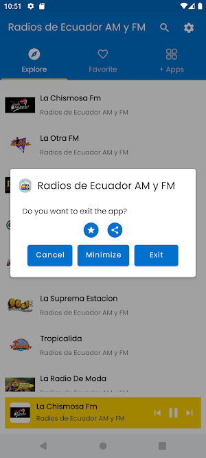 Radios de Ecuador AM y FM Screenshot 2