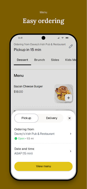 Davey's Irish Pub & Restaurant Screenshot 2