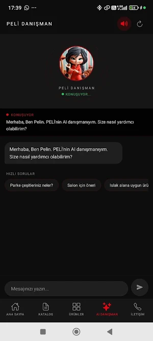 PELİ AI Screenshot 2