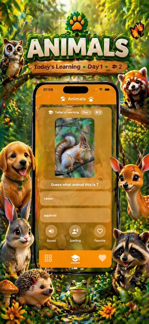 Animal Sounds & Flashcards Screenshot 3