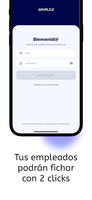 Semplice - Control Horario Screenshot 1
