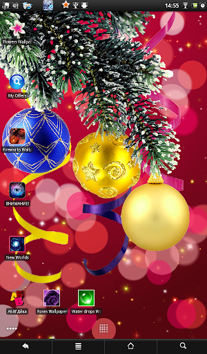 Christmas live wallpaper Screenshot 2