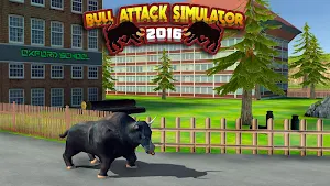 Bull Attack Simulator 2016 Screenshot 0