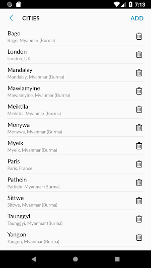 Burma Weather Screenshot 3