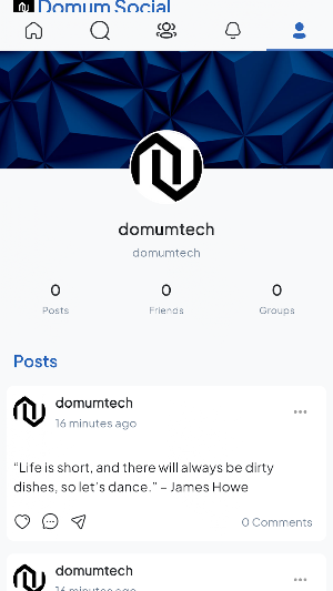 Domum Social Screenshot 1